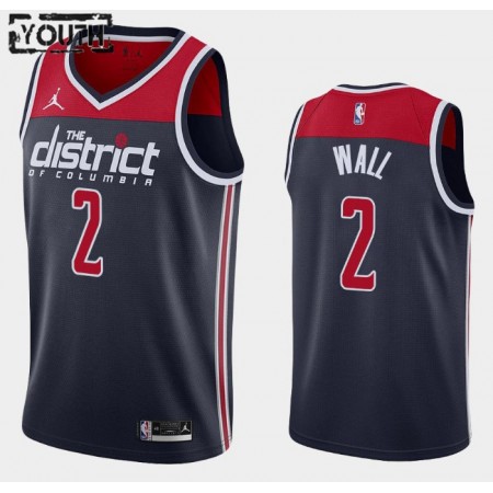 Kinder NBA Washington Wizards Trikot John Wall 2 Jordan Brand 2020-2021 Statement Edition Swingman
